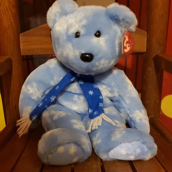 1999 holiday teddy beanie baby